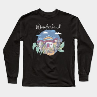 wonderland fantasy home Long Sleeve T-Shirt